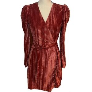 Adelyn Rae Priscilla Wrap Dress Sz-XS